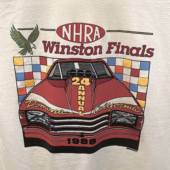 Vintage 1988 NHRA T-Shirt - Picture 6 of 6